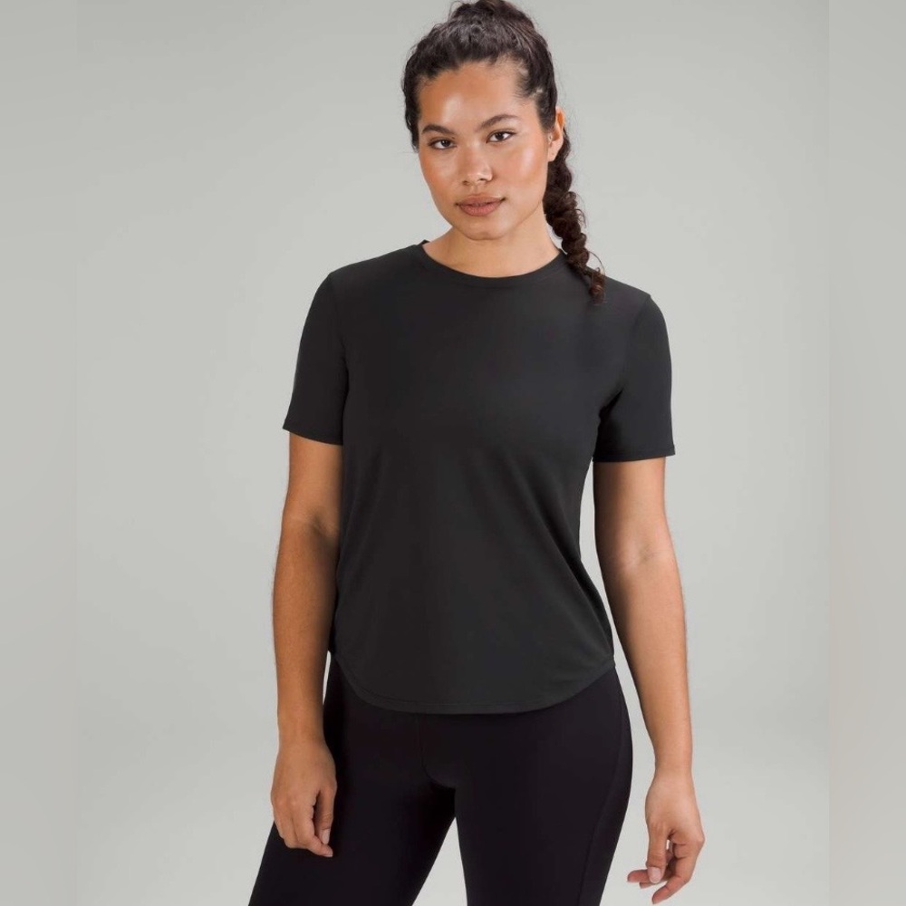 Lululemon Vuori Women’s High Neck Running Training T Shirt Tank Top Black 12
